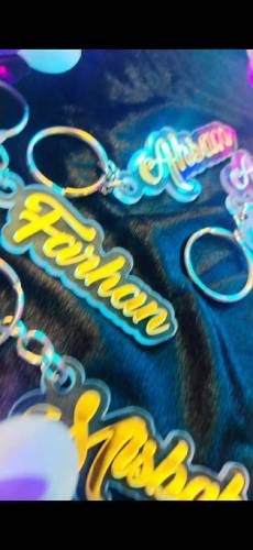 keychain with new Style  with customize your Name