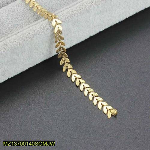 1 PCs golden chain bracelet 