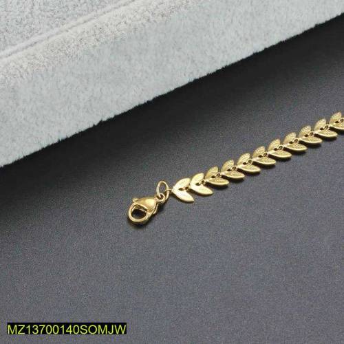 1 PCs golden chain bracelet 