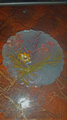 8.5cm resin coaster