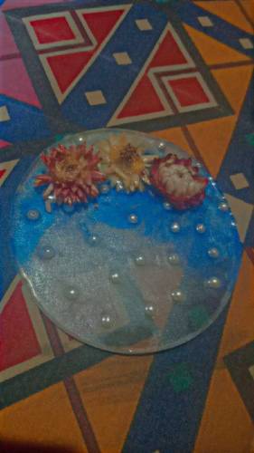 5 inches resin tray