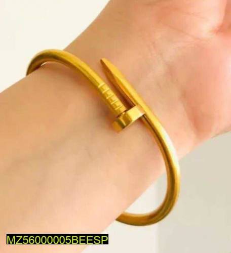•  Material: Metal•  Easy To Wear•  Package Includes: 1 X Bangle• 