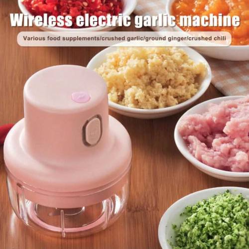 Rechargeable Electric Garlic Machine