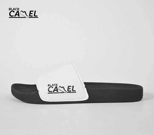 Black camel slippers 
