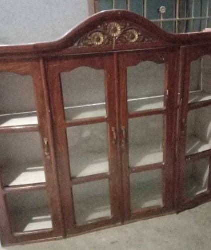 Wooden showcase for sale 