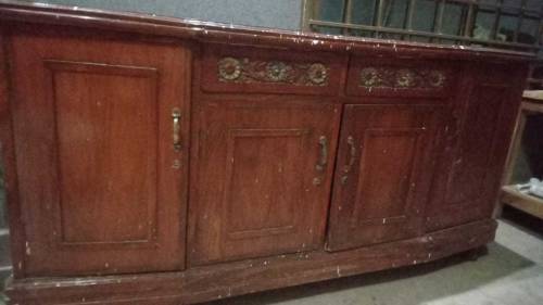 Wooden showcase for sale 