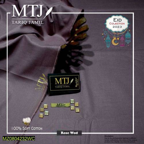 MTJ unstitched cotton suit 