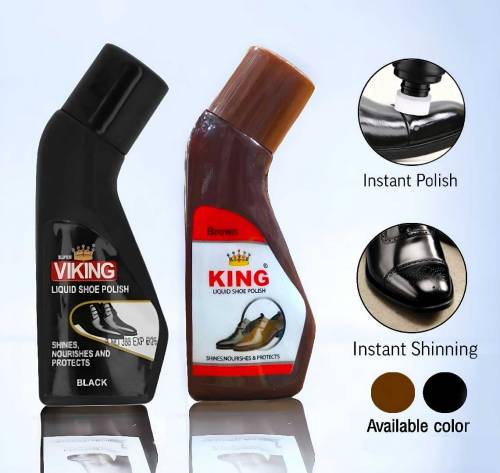 Instant liquid Shoe Polish For Instant Shine