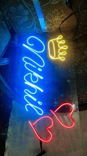 Neon light board customize with your name