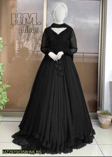 3pcs Unstiched Maxi