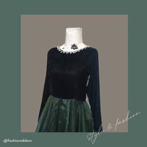 velvet and organza beautiful fork 