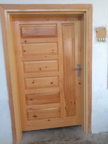 wood door