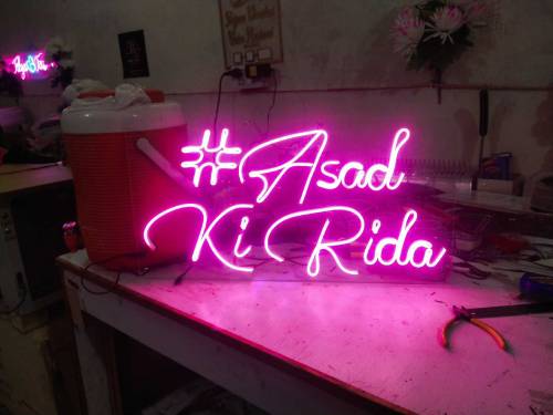 Neon light board customize with your name