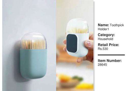  Toothpick Holder1Material