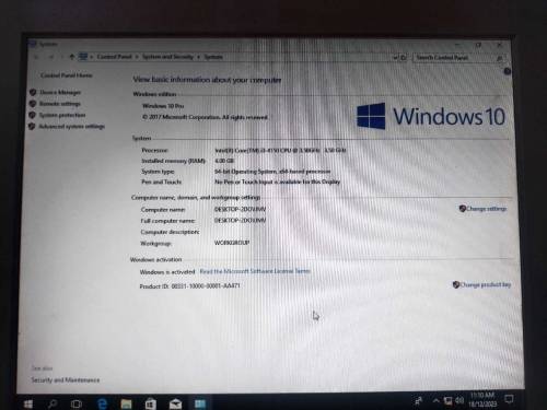 New condition CPU Core i3 