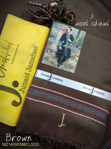 Men's wool shawl