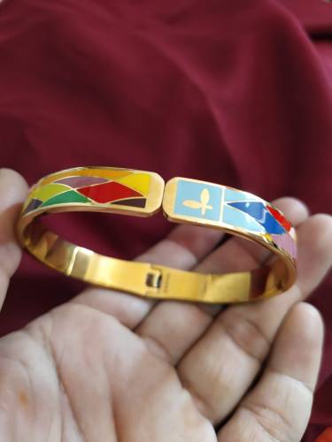 Imported Beautiful stainless steel Bracelet Available