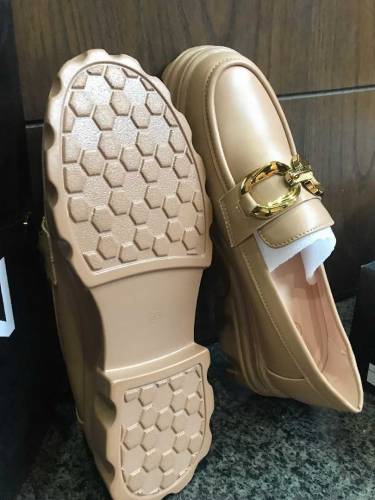 Chunky skin loafers brand new