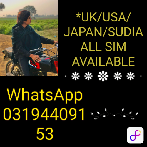 UK/USA/JAPAN/SUDIA ALL SIM AVAILABLE WHATSAPP 03194409153