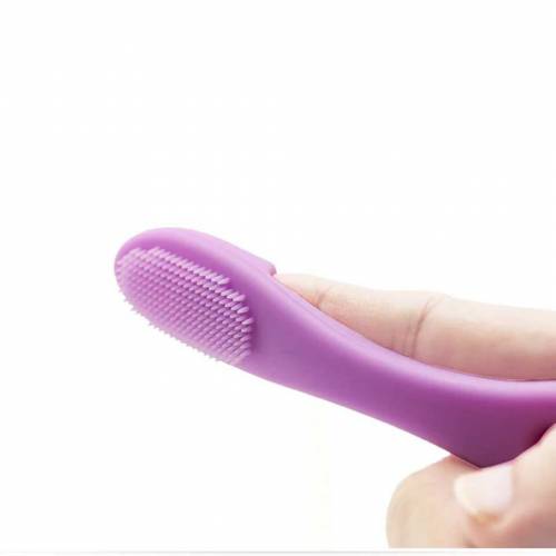 Finger shape silicon Face Cleansing brush