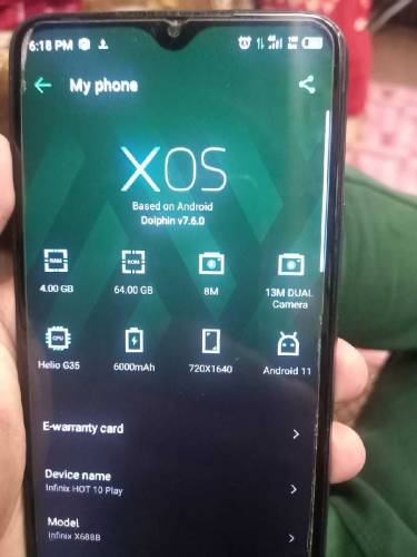 Infinix hot 10 play
