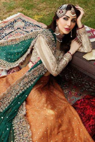Ayesha Imran bridal maxi