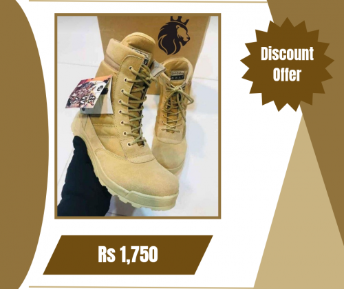 Men's Army long Boots