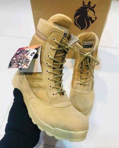 Men's Army long Boots
