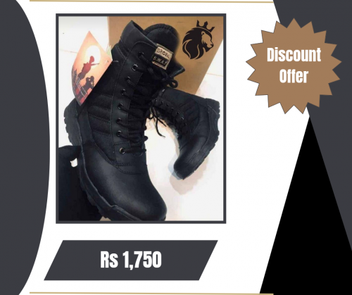 Men's Army long Boots