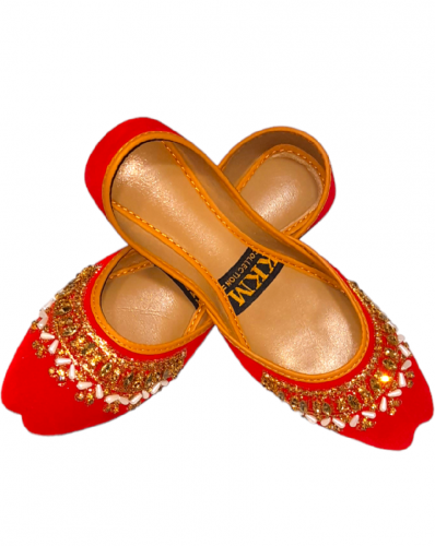 Red khussa for girls 
