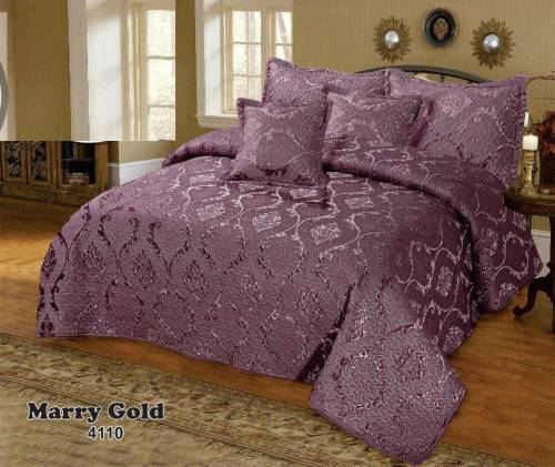 Marry Gold Quilted Palachi Bedspread