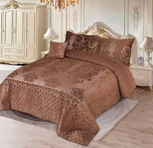 Marry Gold Quilted Palachi Bedspread