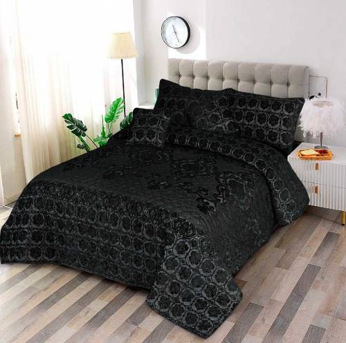 Marry Gold Quilted Palachi Bedspread