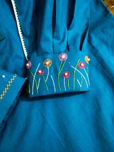 woman new stiched casual shirts for sale in Khaddar and cambric fabric