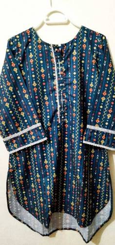 woman new stiched casual shirts for sale in Khaddar and cambric fabric