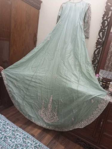 bridal maxi unique Color bridal maxi one time used only