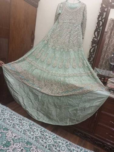 bridal maxi unique Color bridal maxi one time used only