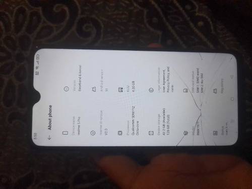 Realme 5pro all ok no any problem all ok 4gb128gb with charger
