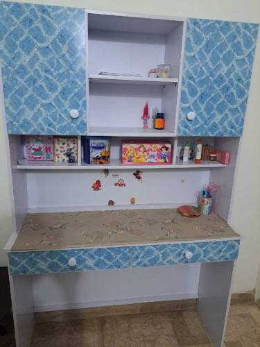 Study table with cabinets 