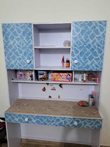 Study table with cabinets 