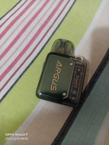 Argus p1/no accessories/pod/20 days used/no box/less hogaye ga