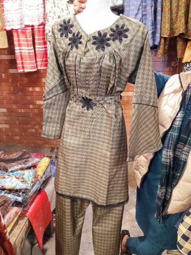 2 piece ladies Stitched 