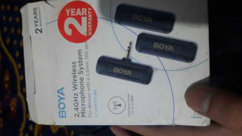 boya wireless microphone 
