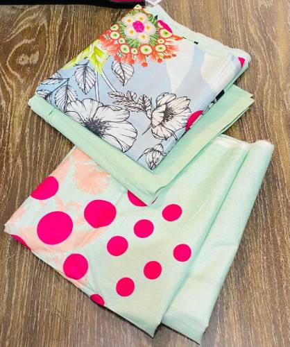 Eshaals 3PC Lawn Collection Shirt Digital Print ----------Lawn Trouser