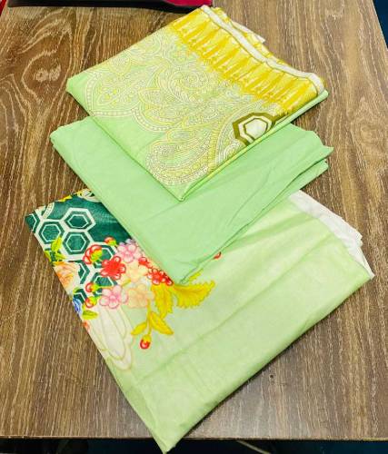 Eshaals 3PC Lawn Collection Shirt Digital Print ----------Lawn Trouser