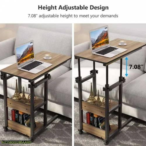 wooden adjustable table for sofa and bed free delivery 