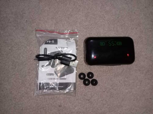 F9-5 Wireless Bluetooth Earbuds. Earbuds Bluetooth 5.0.
