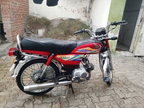 CD 70 Honda red colour all documents 