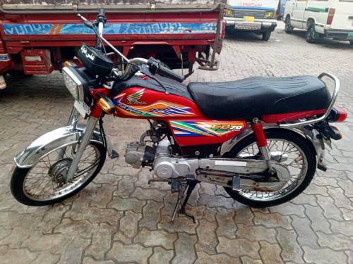 CD 70 Honda red colour all documents 