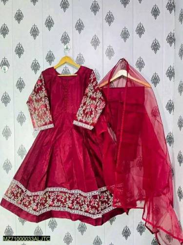 3pcs maxi dress amazing work  